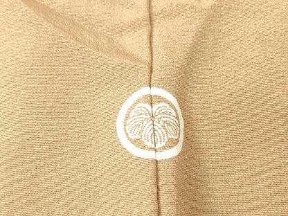 平和屋着物▽訪問着 単衣 総刺繍 花丸文 暈し染め 金糸 正絹 逸品 DAAV5833az