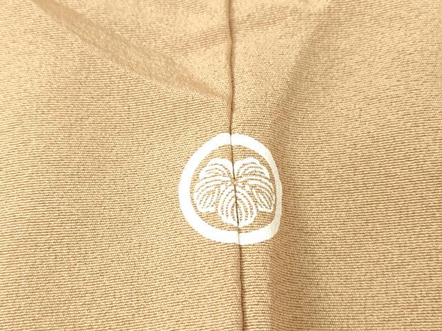 平和屋着物▽訪問着 単衣 総刺繍 花丸文 暈し染め 金糸 正絹 逸品 DAAV5833az