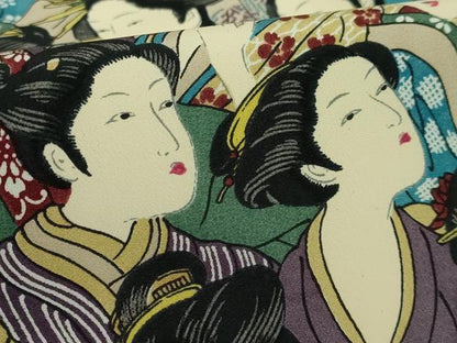 平和屋着物■岡重謹製　OKAJIMA　長襦袢　袷　女人　逸品　DZAA9795kh5