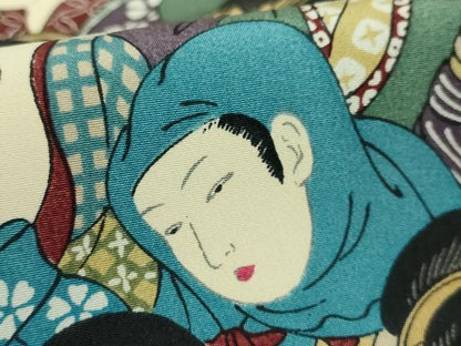 平和屋着物■岡重謹製　OKAJIMA　長襦袢　袷　女人　逸品　DZAA9795kh5