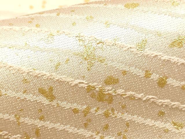 平和屋着物●和装小物　帯締め・帯揚げセット　流水文　暈し染め　金糸　金彩　逸品　未使用　AABA5283ay