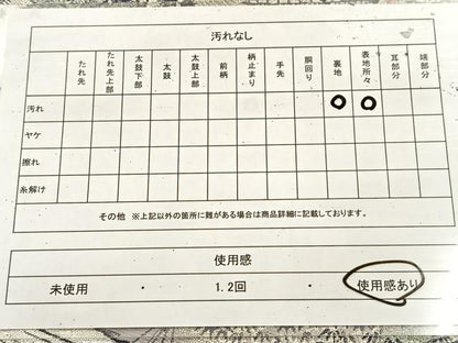 平和屋着物◎六通柄袋帯　地紙人物風景文　銀糸　正絹　逸品　BAAU9033yc