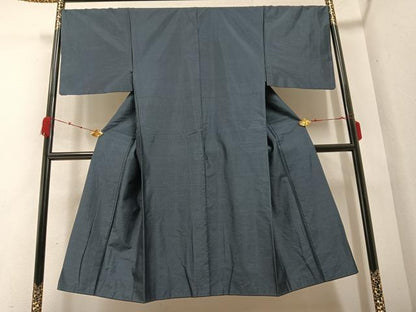 平和屋着物●男性 本場村山大島紬 アンサンブル 亀甲文様 正絹 逸品 AABB0409ph