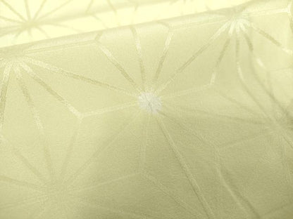 平和屋着物●上質な長襦袢 無双仕立て 半衿刺繍 麻の葉地紋 正絹 逸品 DAAX4318ps