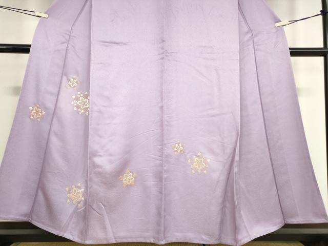 平和屋着物▽訪問着 単衣 駒刺繍 竹屋町刺繍 舞花文 金糸 正絹 逸品 DAAV5908az