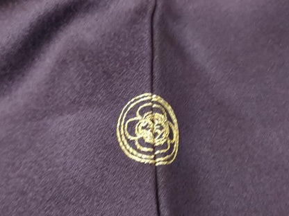 平和屋着物▽訪問着 単衣 竹屋町刺繍 風景草葉文 金彩 正絹 逸品 DAAV5977az