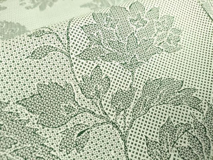 平和屋着物▽上質なお召 単衣 更紗花文 正絹 逸品 DAAV5985az