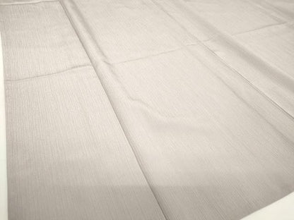 平和屋着物▽洗える最高級着物　＜英＞はなぶさ謹製　色無地　単衣　斜線地紋　薄色　逸品　DAAX3011az