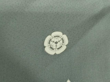 平和屋着物▽訪問着 単衣 駒刺繍 草花文 暈し染め 金彩 正絹 逸品 DAAX3037az
