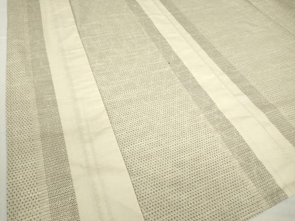 平和屋着物▽結城紬 単衣 間道 証紙付き 正絹 逸品 DAAX3049az