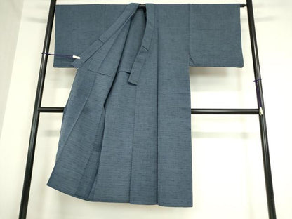 平和屋着物▽男性 紬 単衣 霞文 正絹 逸品 DAAX3066az