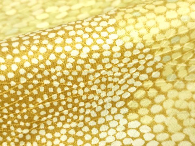 平和屋着物▽上質な小紋 単衣 霞文 正絹 逸品 DAAX3075az