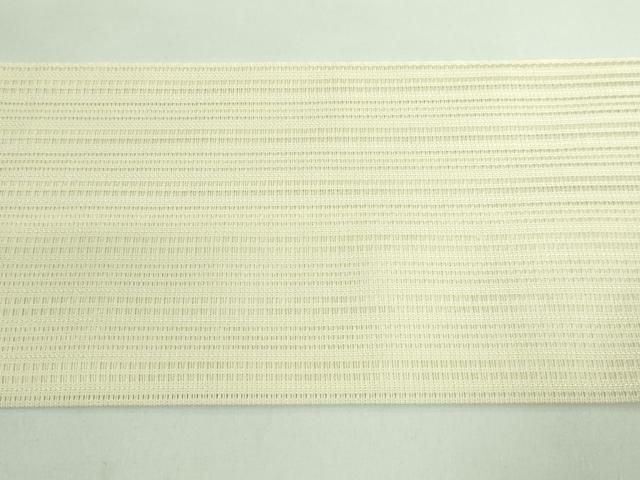 平和屋着物＊夏物　博多織　八寸名古屋帯　献上　黄緑色　DABA0682cm 博多織 紗献上 八寸名古屋帯。格安！両捩りの上ランクの夏帯が納得以上
