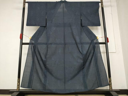平和屋着物＊夏物 本場大島紬 夏大島 9マルキ 破れ色紙文 正絹 逸品 AABB0563st