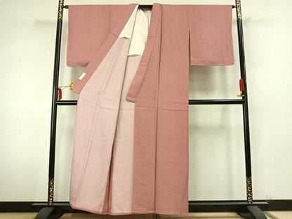 平和屋着物▽江戸小紋 単衣 作家物 鮫小紋柄 正絹 逸品 未使用 AABA7784fy
