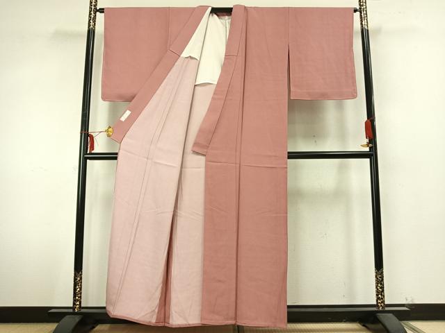 平和屋着物▽江戸小紋 単衣 作家物 鮫小紋柄 正絹 逸品 未使用 AABA7784fy