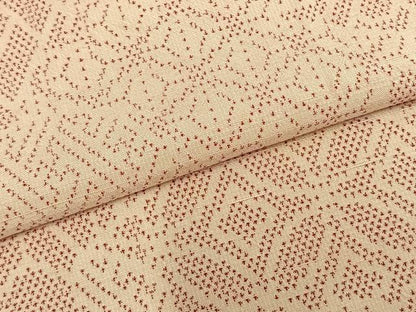 平和屋着物▽上質な紬 単衣 切嵌文 正絹 逸品 AABB2058fy