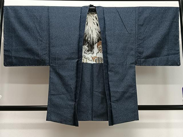 平和屋着物∞男性 紬 亀甲絣 正絹 逸品 未使用 CAAX7889ua