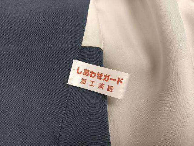 平和屋着物●訪問着　刺繍　雪輪文様　金銀彩　正絹　逸品　AABB2971ph