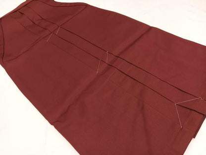 平和屋着物●行灯袴　刺繍　舞花文　金糸　洗える着物　未使用　AABB3611ph