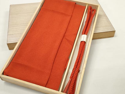 平和屋本店■和装小物　帯締め・帯揚げセット　逸品　未使用　DZAA11451kh5