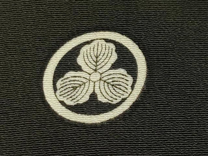平和屋着物■豪華黒留袖　刺繍　笹竹文　暈し染め　金彩　正絹　逸品　CAAY6522gh