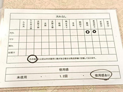 平和屋着物◎六通柄　本袋帯　ペイズリー柄　金糸　正絹　逸品　BAAU9212yc