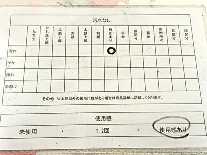 平和屋着物◎六通柄袋帯　唐織　牡丹　銀糸　正絹　逸品　BAAU9355yc