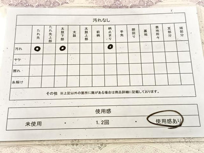平和屋着物◎六通柄袋帯　唐織　花青海波　銀糸　正絹　逸品　BAAU9400yc