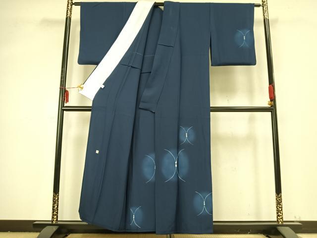 平和屋着物▽訪問着 単衣 作家物 昆虫 暈し染め 正絹 逸品 AABB2210fy