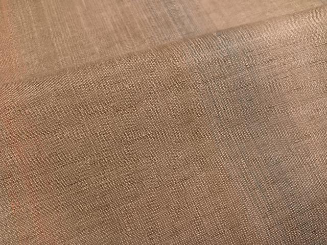 平和屋着物●上質な紬 間道 正絹 逸品 AABB4388ph