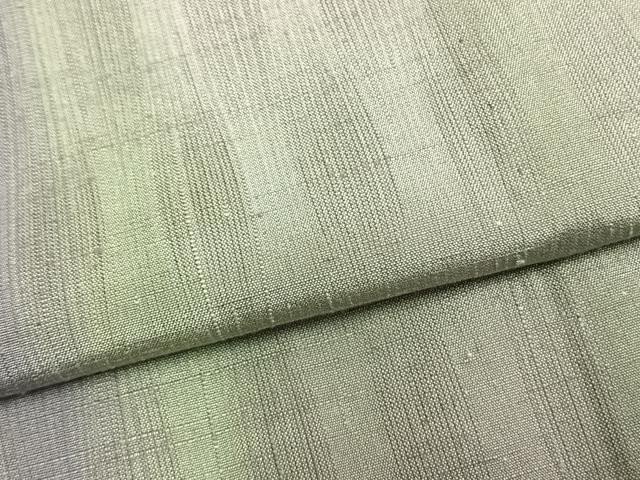 平和屋着物▽上質な紬 単衣 間道 正絹 逸品 AABB2265fy