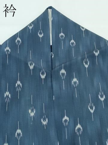 平和屋着物■極上　夏物　明石ちぢみ　証紙付き　逸品　CZAA3777s5