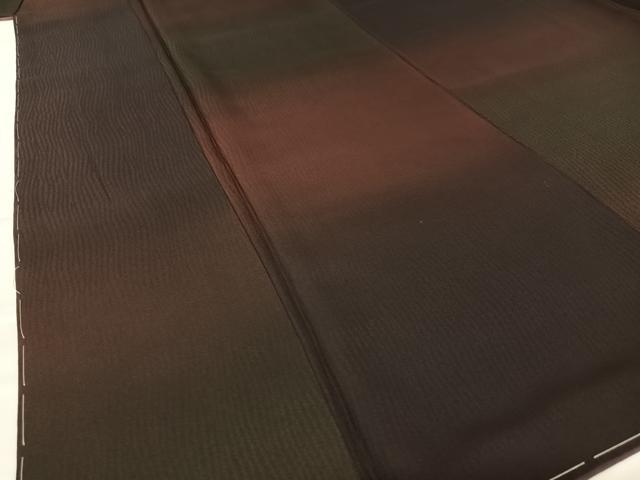 平和屋着物●上質な小紋 霞文 暈し染め 正絹 逸品 未使用 AABB0278zg