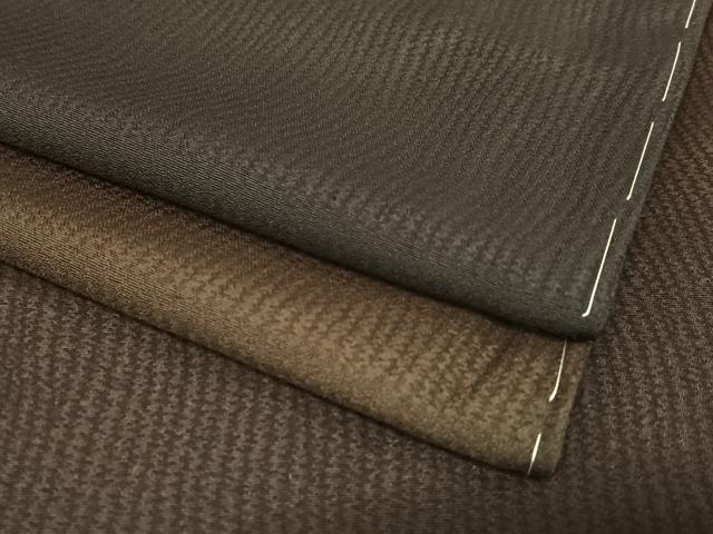 平和屋着物●上質な小紋 霞文 暈し染め 正絹 逸品 未使用 AABB0278zg
