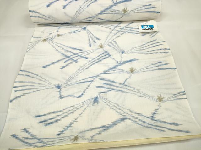 平和屋着物＊夏物 あまつ上布 反物 着尺 松 未使用 DAAW7447zzz