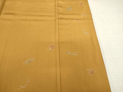 平和屋着物●友禅作家の巨匠 浅井青仁 訪問着 童子 金彩 正絹 逸品 AABB4409ck