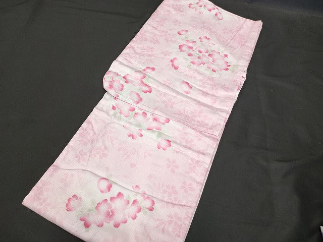 平和屋本店■浴衣 まとめて 3点 花柄 ラメ など 着用可能多数 ppp2740 km