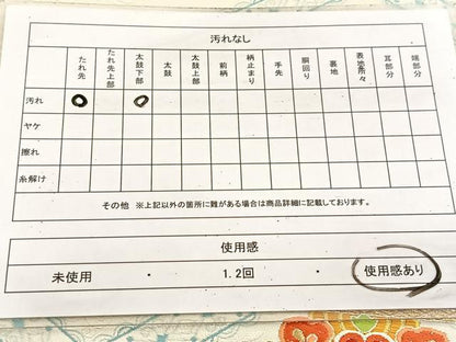 平和屋着物◎六通柄袋帯　唐織　向かい鳳凰花菱文　金糸　正絹　逸品　BAAU9944yc