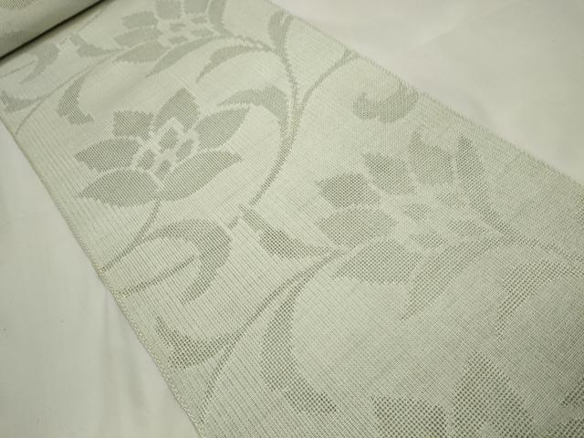 平和屋着物＊夏物 名古屋帯 帯反物 更紗 未使用 DAAW7631zzz