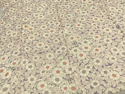 平和屋着物▽上質な小紋 単衣 辻が花 金彩 正絹 逸品 AABB2351fy