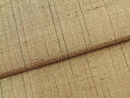 平和屋着物▽上質な紬 単衣 縞 正絹 逸品 未使用 AABB2340fy