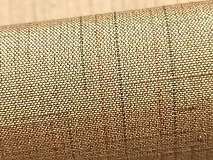 平和屋着物▽上質な紬 単衣 縞 正絹 逸品 未使用 AABB2340fy