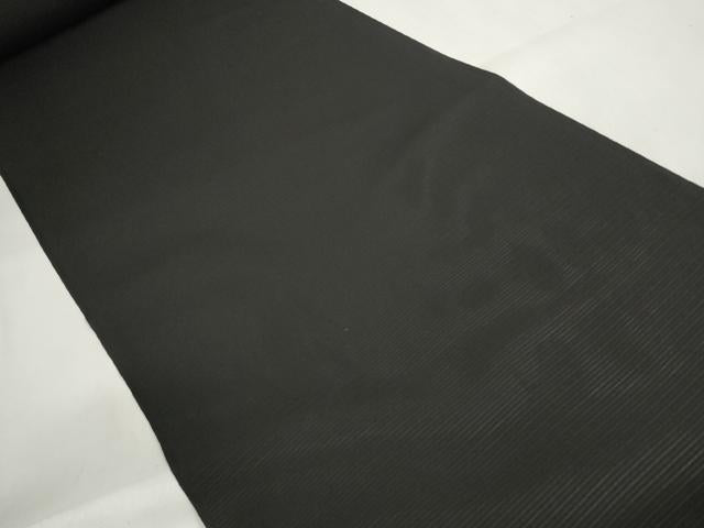 平和屋着物＊夏物 黒紋付 黒反物 着尺 絽 五泉 逸品 未使用 DAAW7752zzz