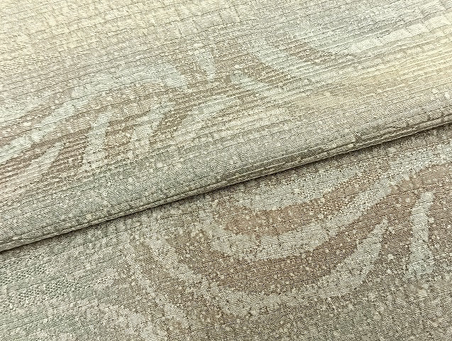 平和屋着物▽訪問着 単衣 横段文 暈し染め 正絹 逸品 AABB2357fy