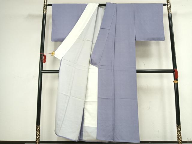 平和屋着物▽江戸小紋　単衣　鮫小紋柄　正絹　逸品　未使用　AABB2392fy