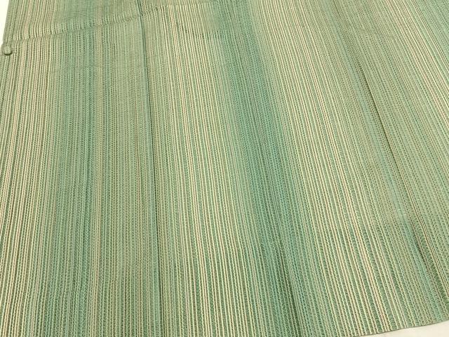 平和屋着物▽道行コート スリーシーズン 春夏秋 塵除け 本場奄美大島本泥染 変わり縞 ますいわ屋扱い 赤塚次男作 証紙付き 逸品 AABB2359fy