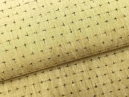 平和屋着物▽上質な紬 単衣 十字絣 正絹 逸品 AABB2362fy
