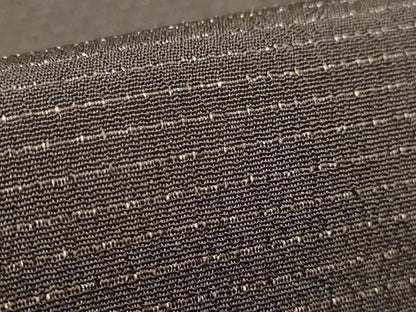 平和屋着物■男性　紬　横段文　正絹　逸品　AABB6860gw
