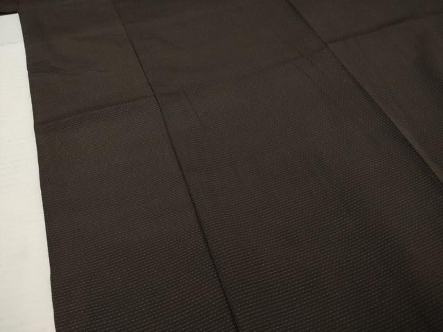 平和屋着物■男性　紬　横段文　正絹　逸品　AABB6860gw